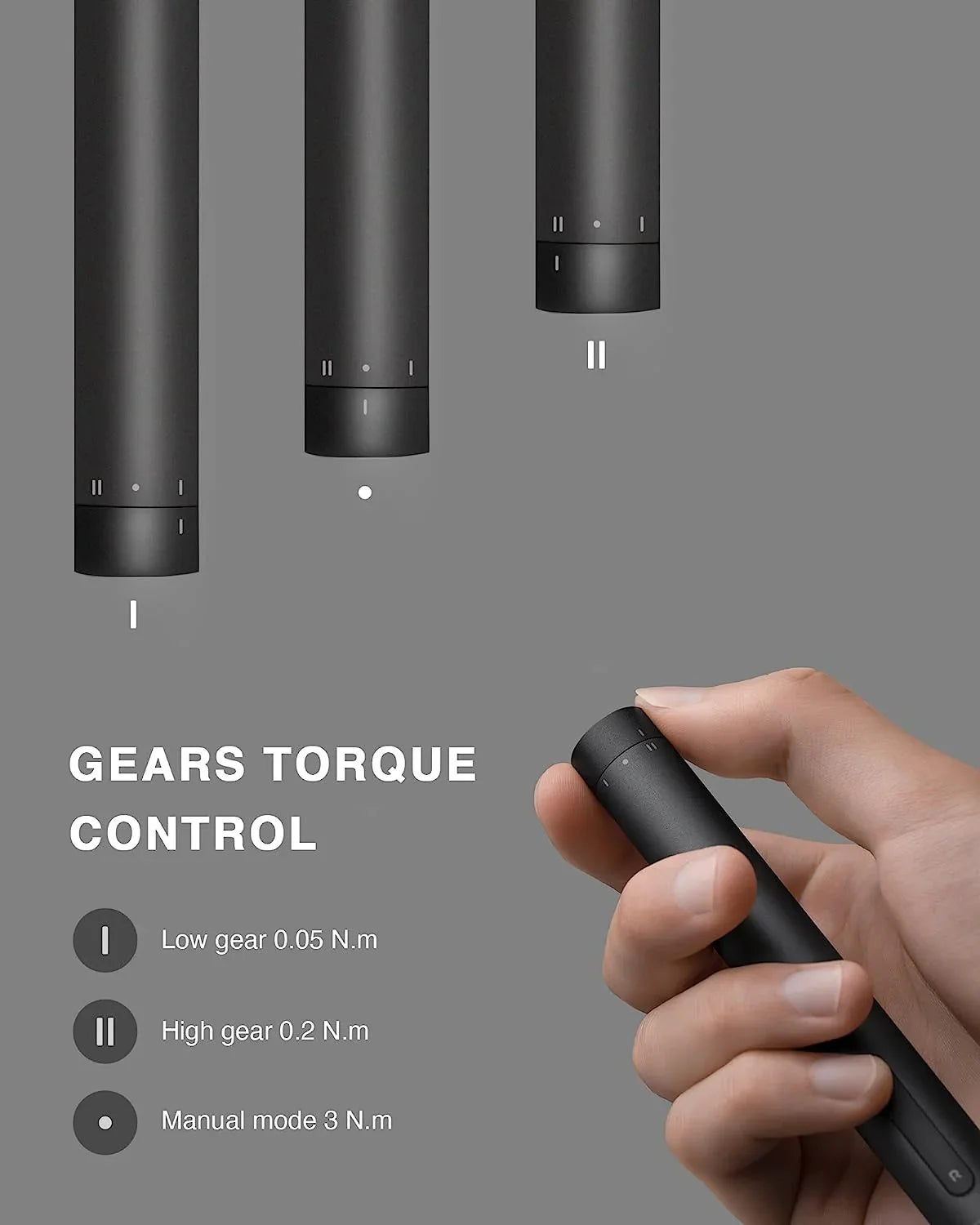 Xiaomi Electric Precision Screwdriver - Gray - Tashqila Xiaomi Electric Precision Screwdriver - Gray - Tashqila